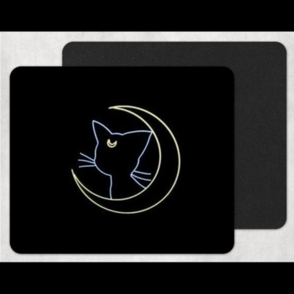 Hand Crafted Other - Sailor Moon Luna Mouse Pad